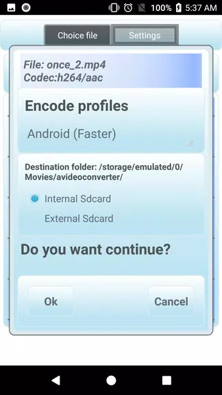 Video converter mp4 Capture d'écran 2