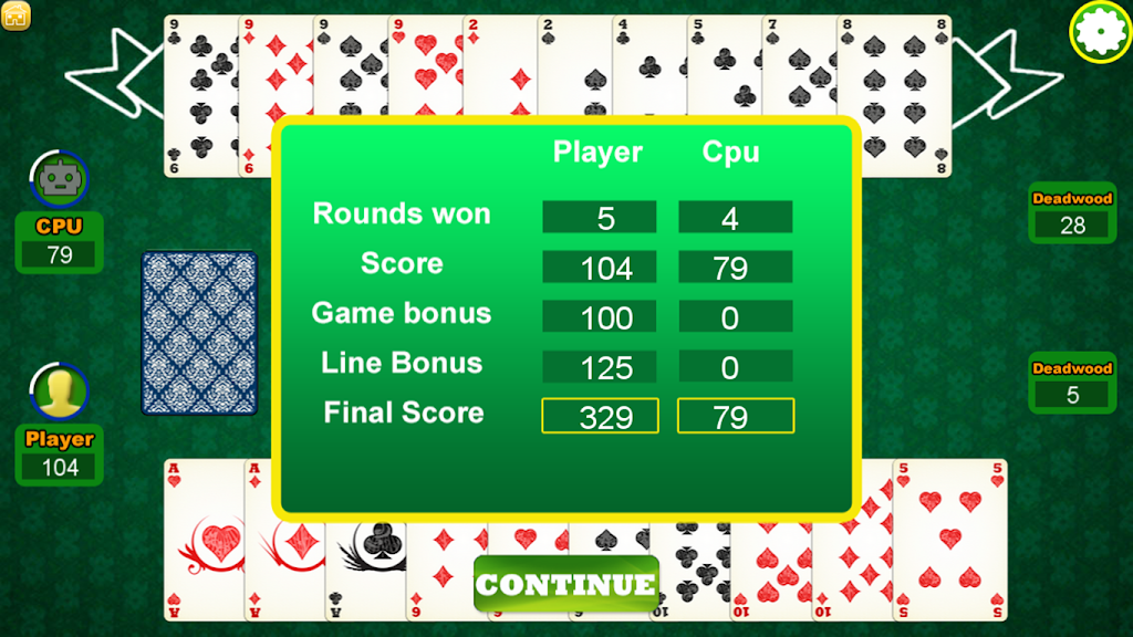 Schermata Gin Rummy Pabroton 4