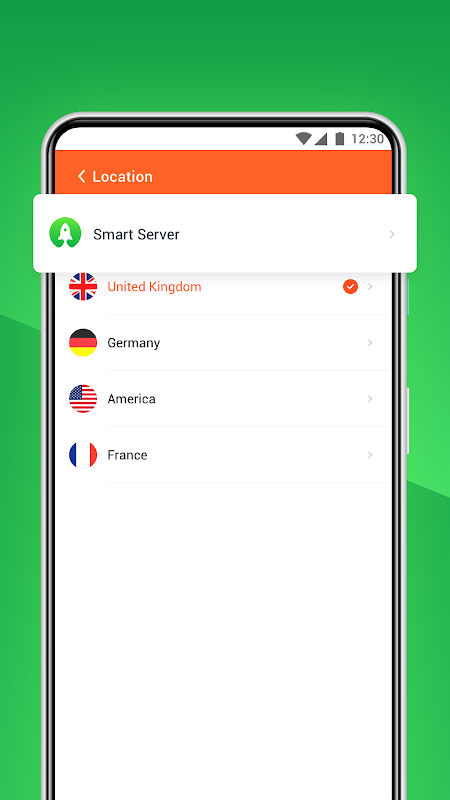 Power VPN - Fast & Free Hotspot Proxy Ảnh chụp màn hình 2