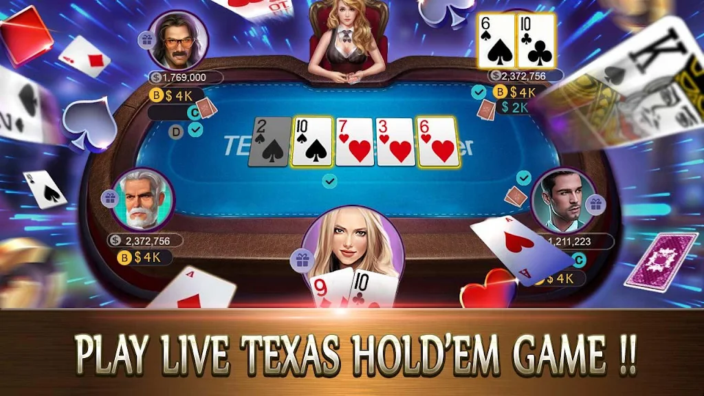 Poker Tycoon - Texas Hold'em Poker Casino Game应用截图第3张