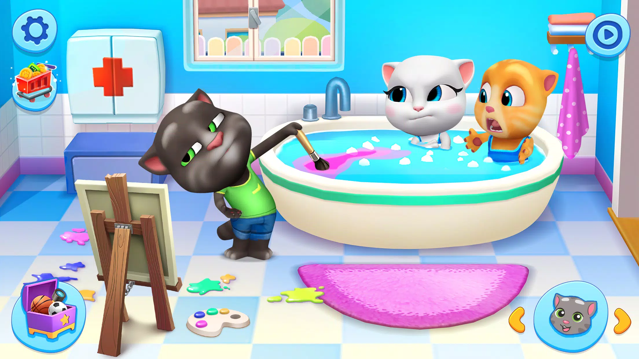 My Talking Tom Friends 스크린샷 1