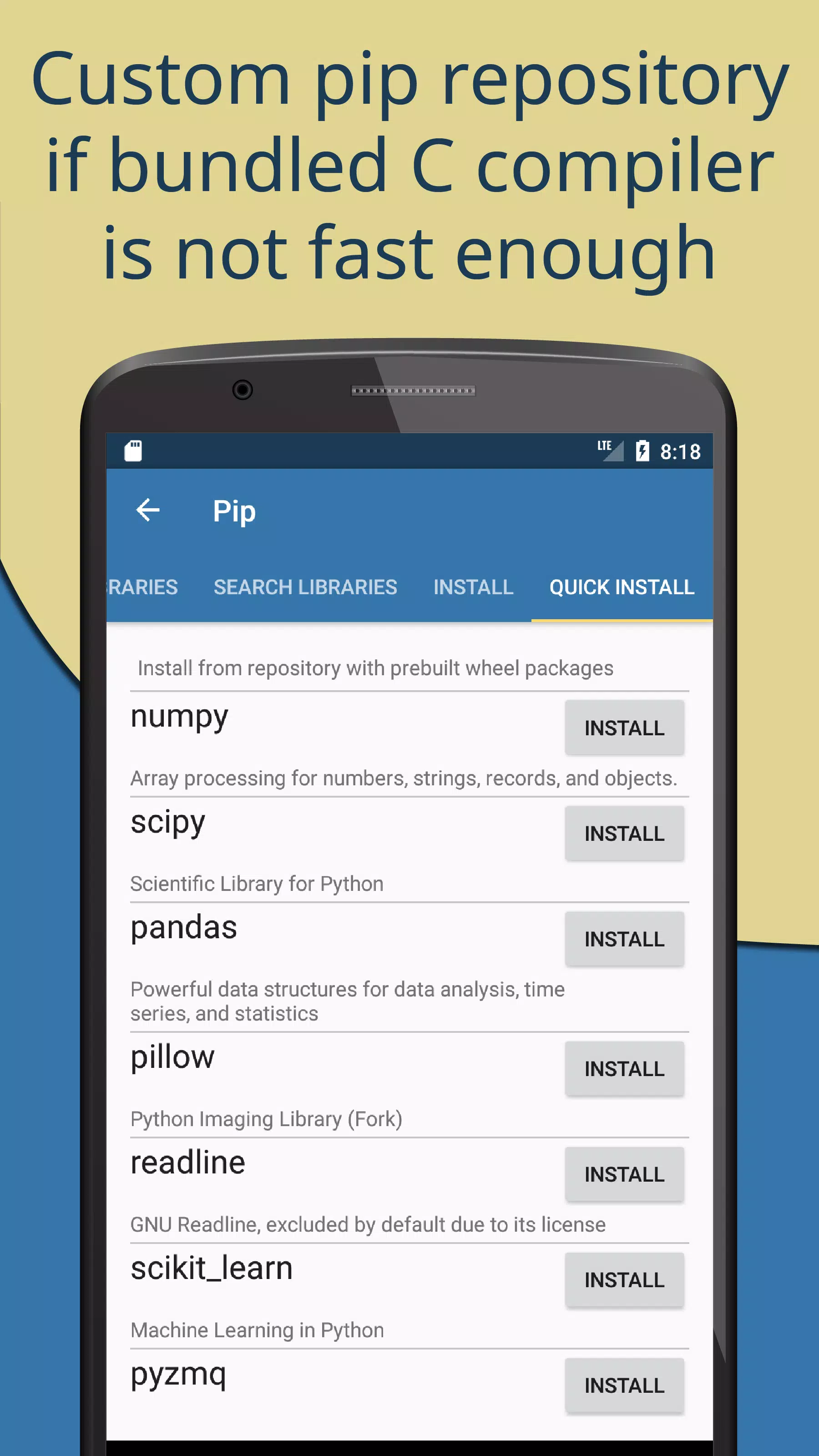 Pydroid 3 Screenshot 4
