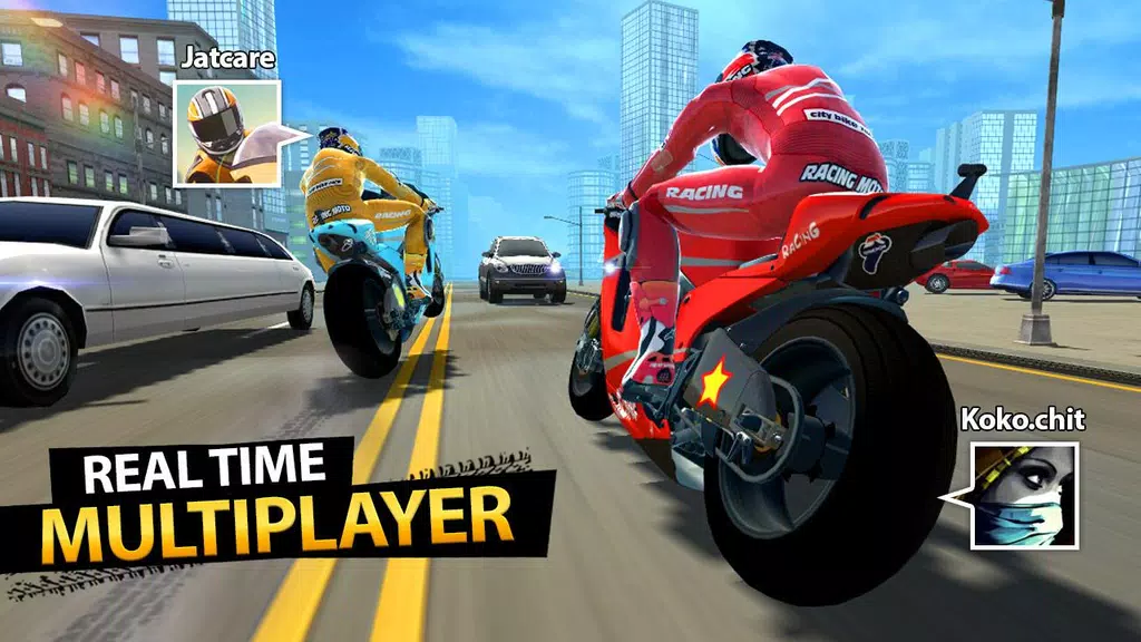 Highway Moto Rider 2: Traffic应用截图第3张