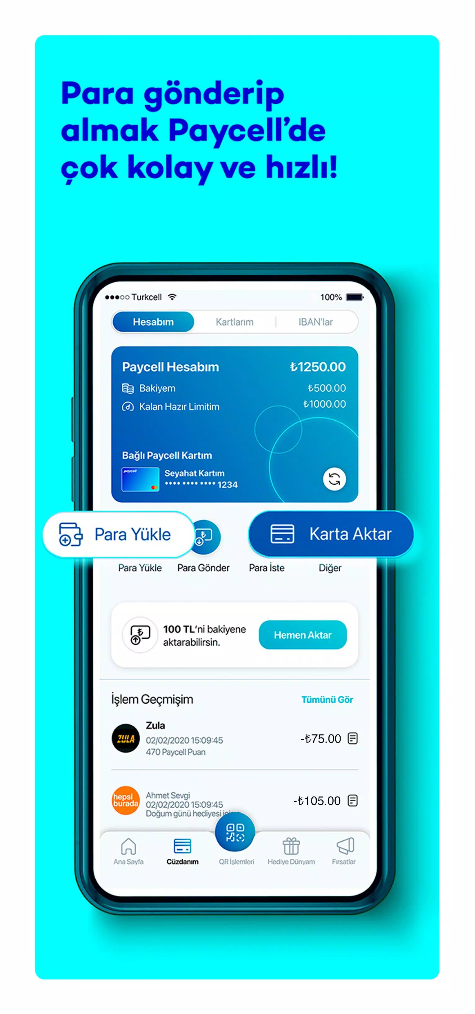 Paycell – Cüzdan, Ödeme, Kart應用截圖第3張