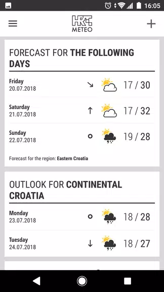 HRT METEO应用截图第3张