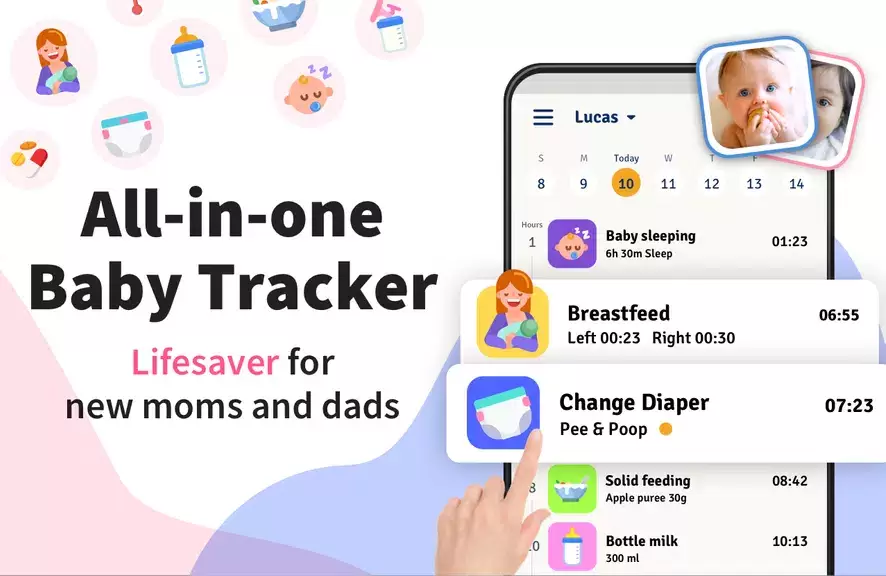 Baby Tracker - Breastfeeding應用截圖第1張