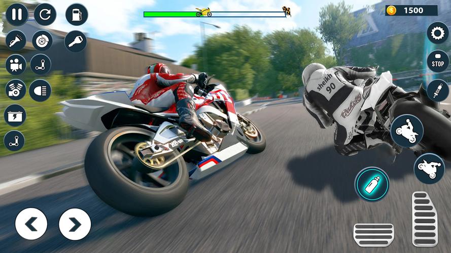 Street Bike Drag Racing Games Capture d'écran 2