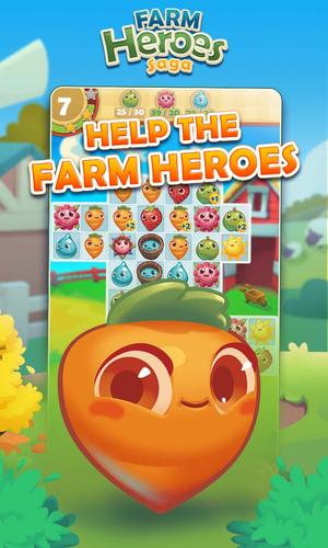 Farm Heroes Saga Captura de pantalla 1