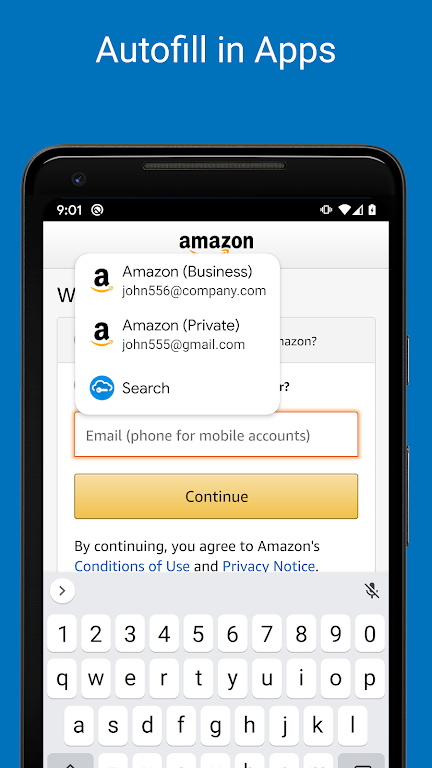 Password Manager SafeInCloud 1 Capture d'écran 4