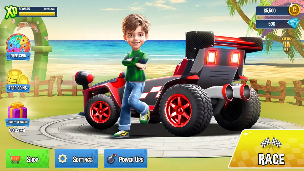 Mini Car Racing Game Legends स्क्रीनशॉट 4