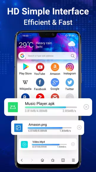 Web Browser - Fast & Privacy Screenshot 2