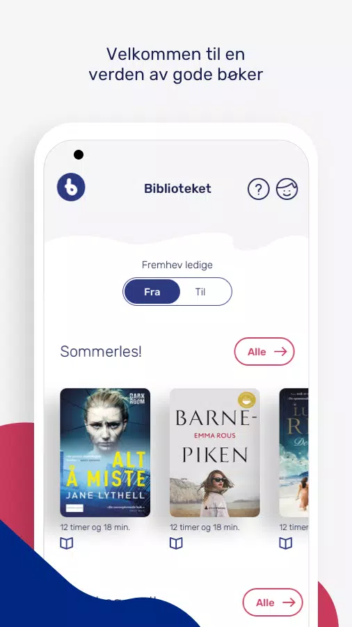 BookBites Bibliotek應用截圖第1張
