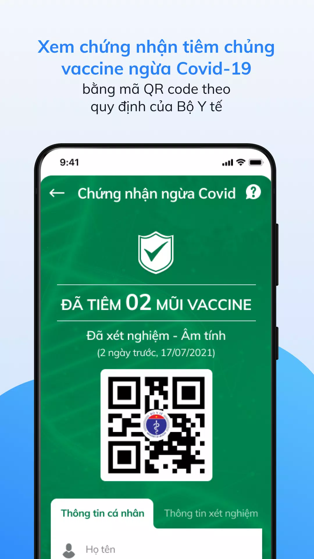 Sổ sức khỏe điện tử Ảnh chụp màn hình 3