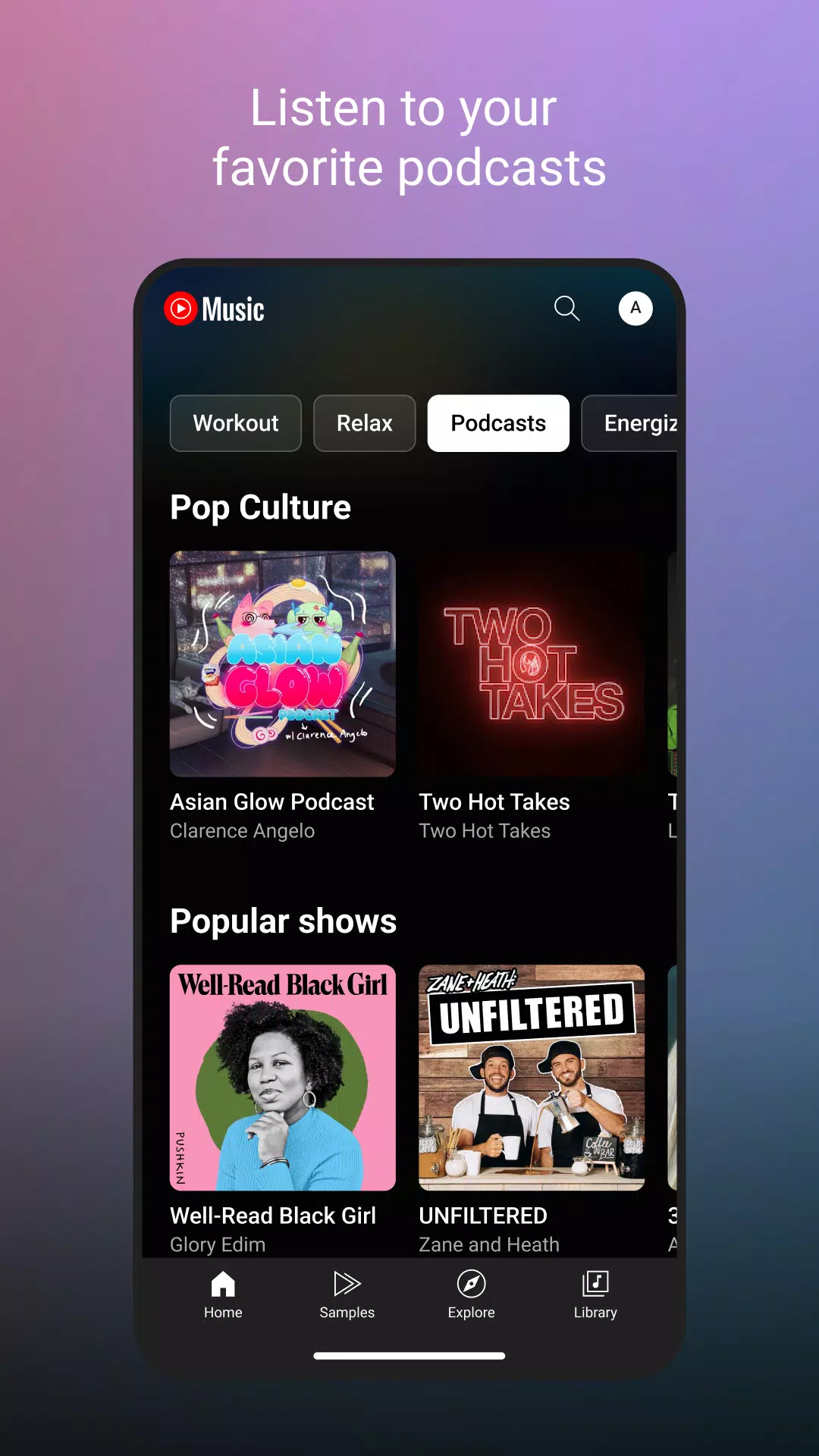 Schermata YouTube Music 4