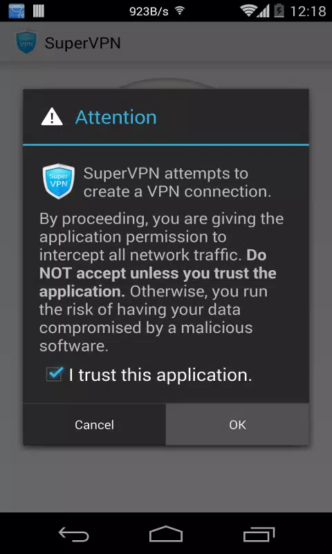 SuperVPN Pro ภาพหน้าจอ 1
