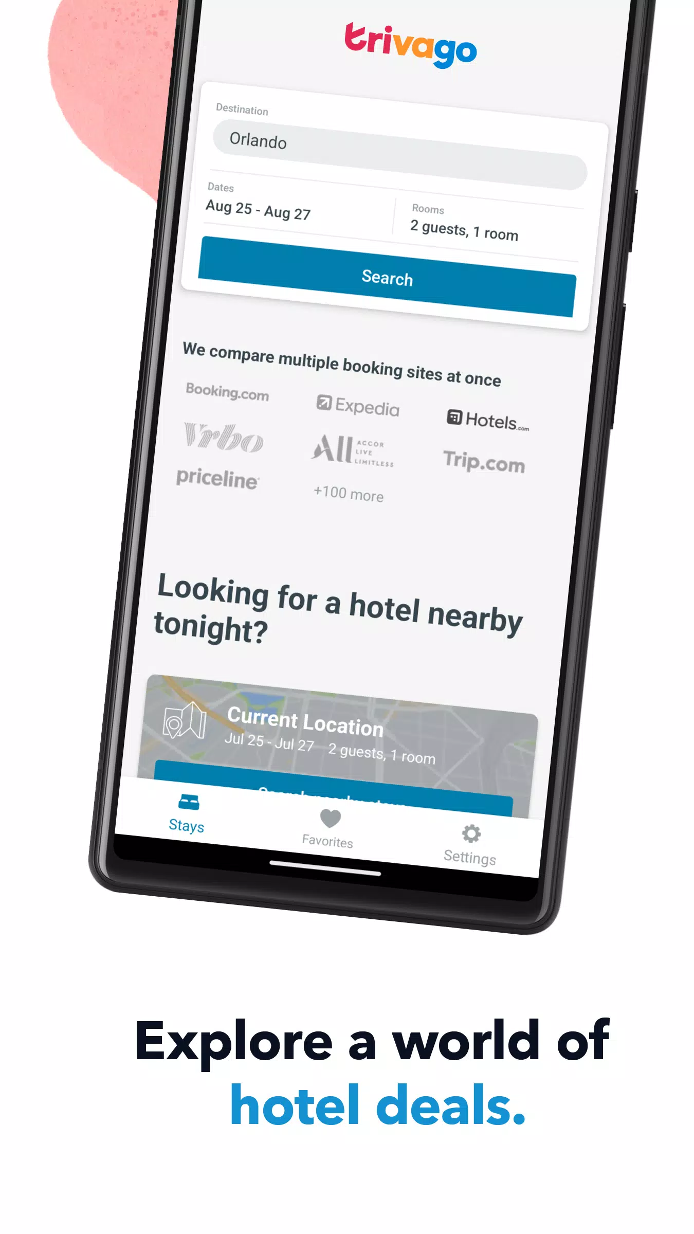 trivago：比較酒店價錢應用截圖第2張