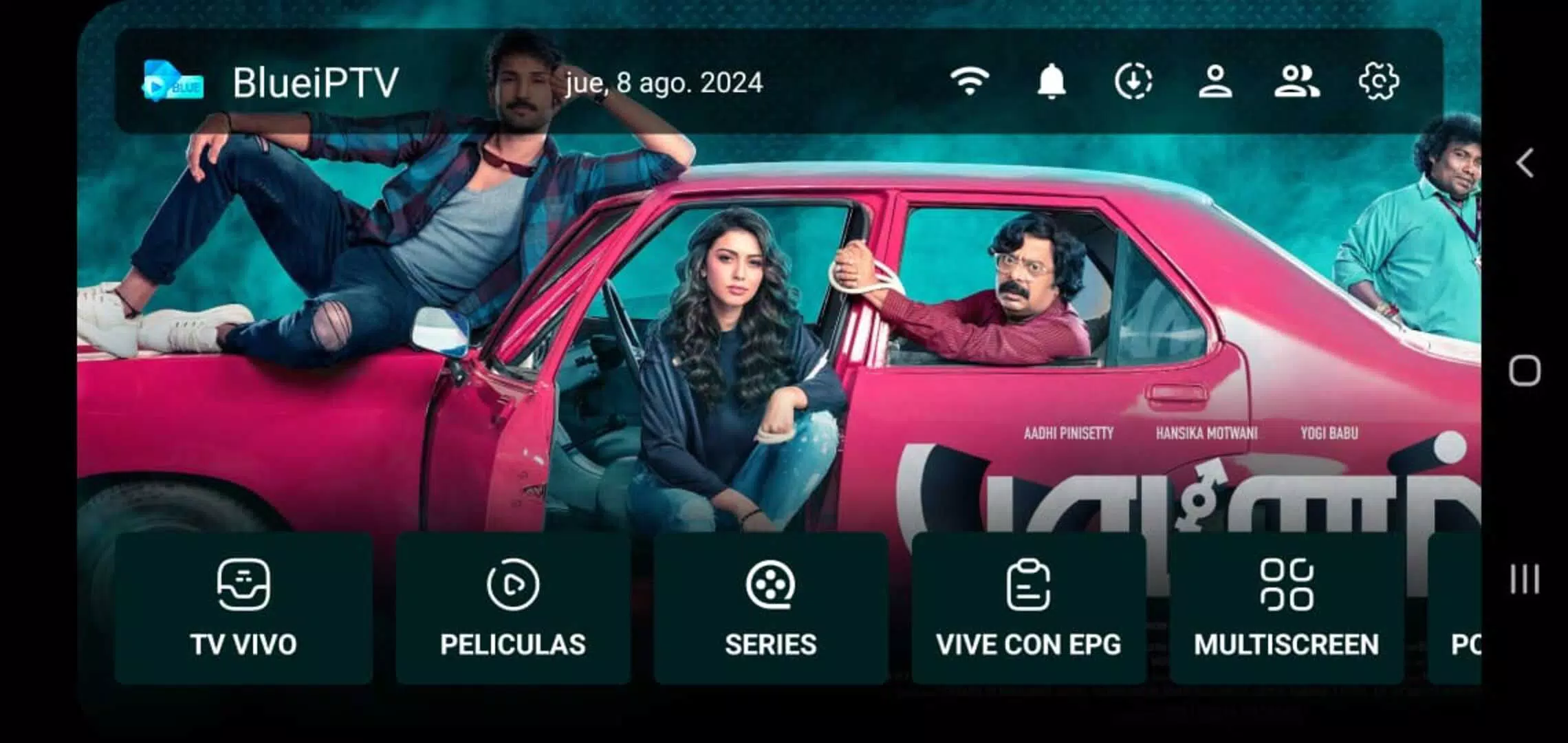 BlueiPTV Screenshot 2