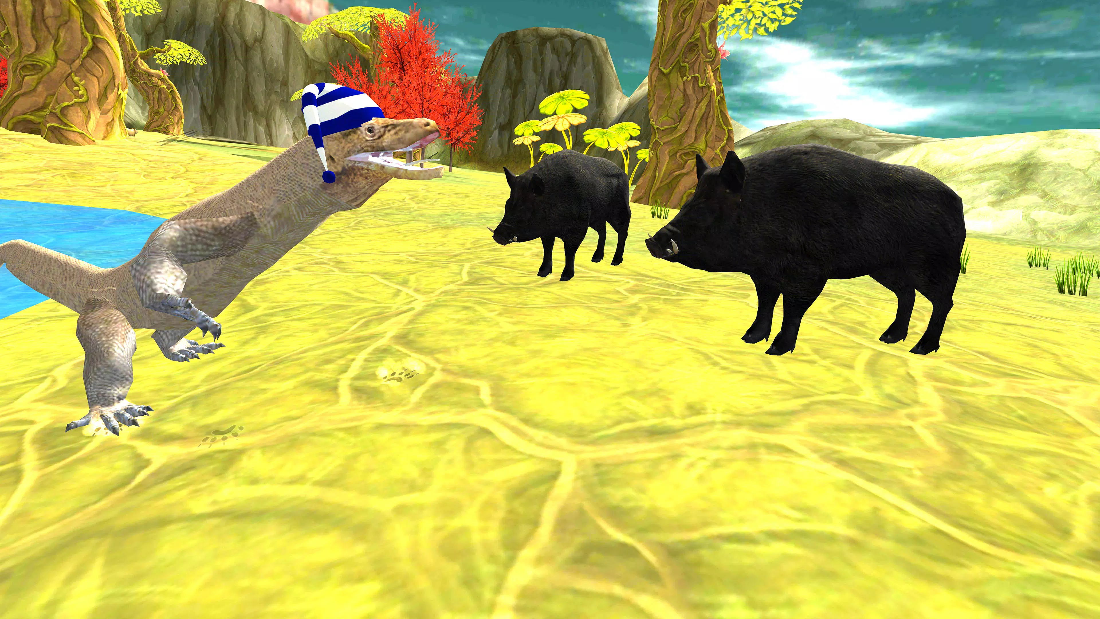 Komodo Dragon : lizard games Captura de pantalla 1