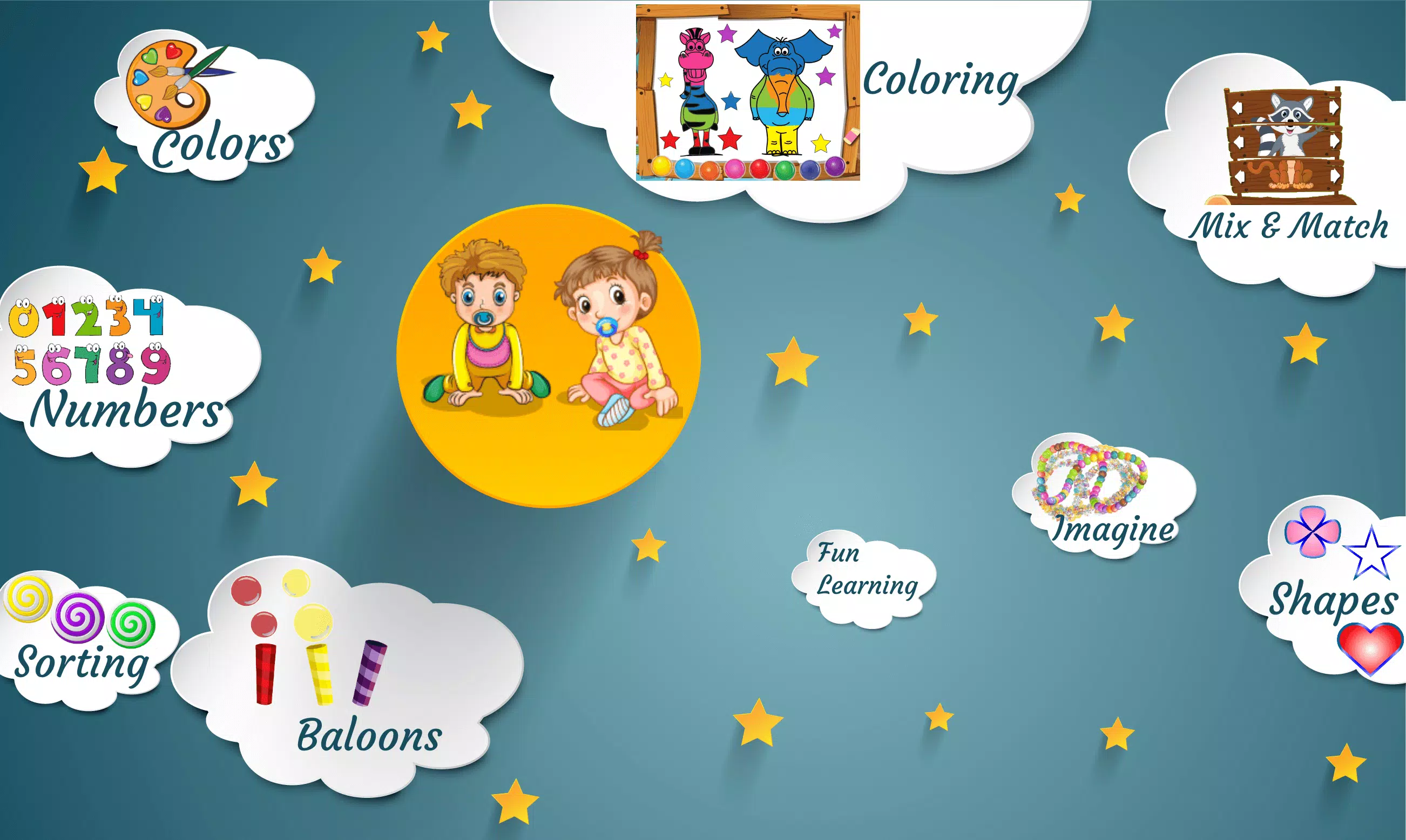 Kids Fun Educational Games 2-8 Screenshot 2