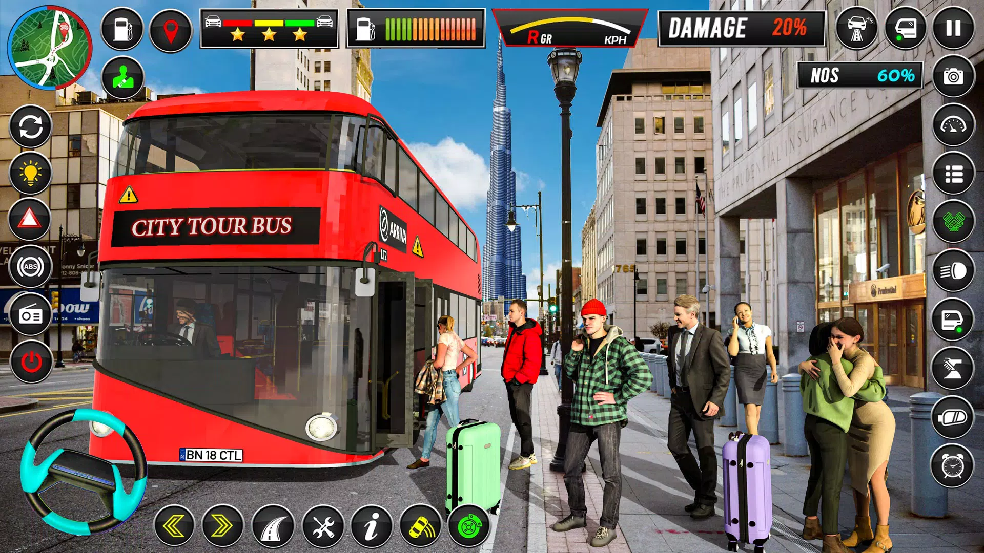 Real Bus Simulator Coach Bus ဖန်သားပြင်ဓာတ်ပုံ 2