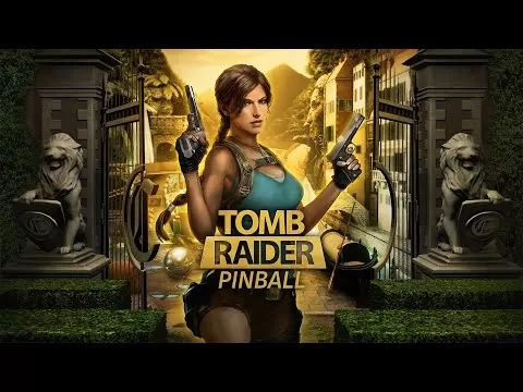 การเล่นเกมพินบอล Tomb Raider