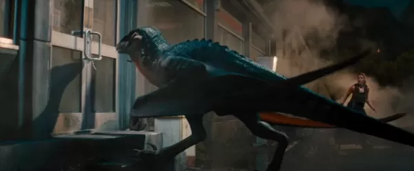 Jurassic Park siempre tiene una aterradora escena de Raptor. Esta vez, hay mutadones.
