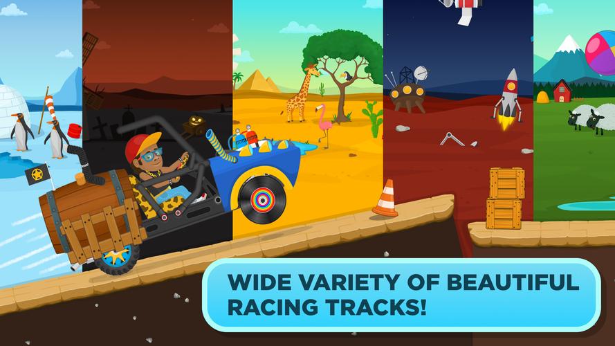 Auto-Spiel für Kinder & Rennen Screenshot 3