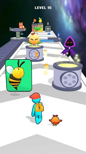 Monster Evolution Run & Battle Captura de pantalla 3