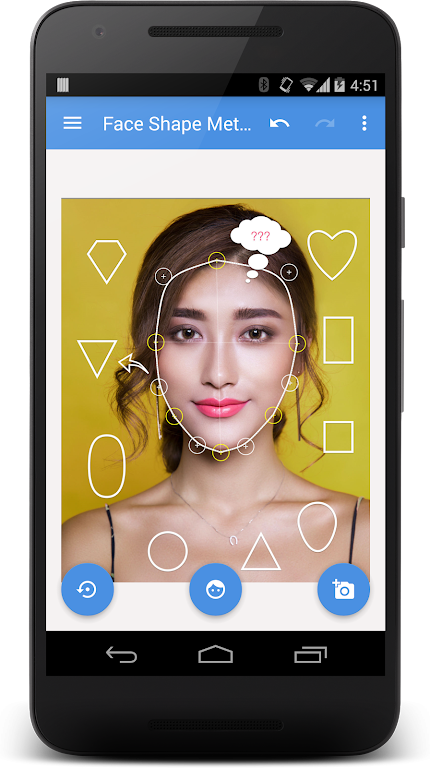 Face Shape Meter | Custom 스크린샷 1