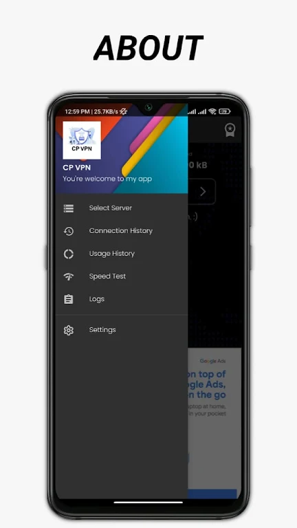 CP VPN Captura de pantalla 4