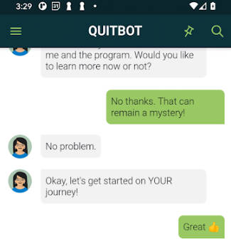 QuitBot Zrzut ekranu 1