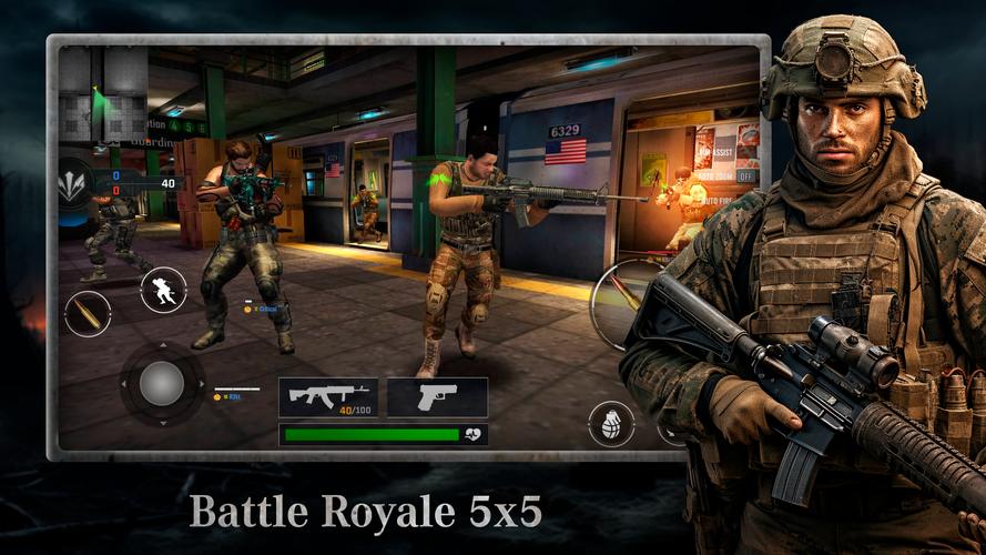 Elite War zone Game Battle PVP應用截圖第1張