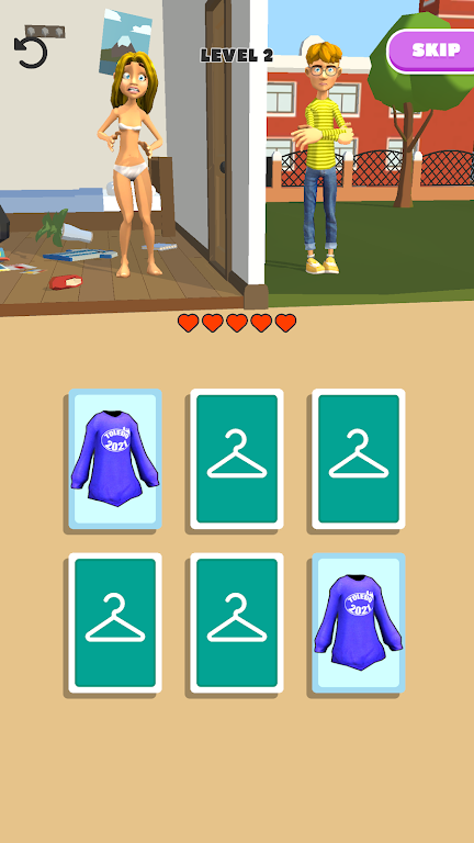 Get Dressed - Memorize & Match स्क्रीनशॉट 1