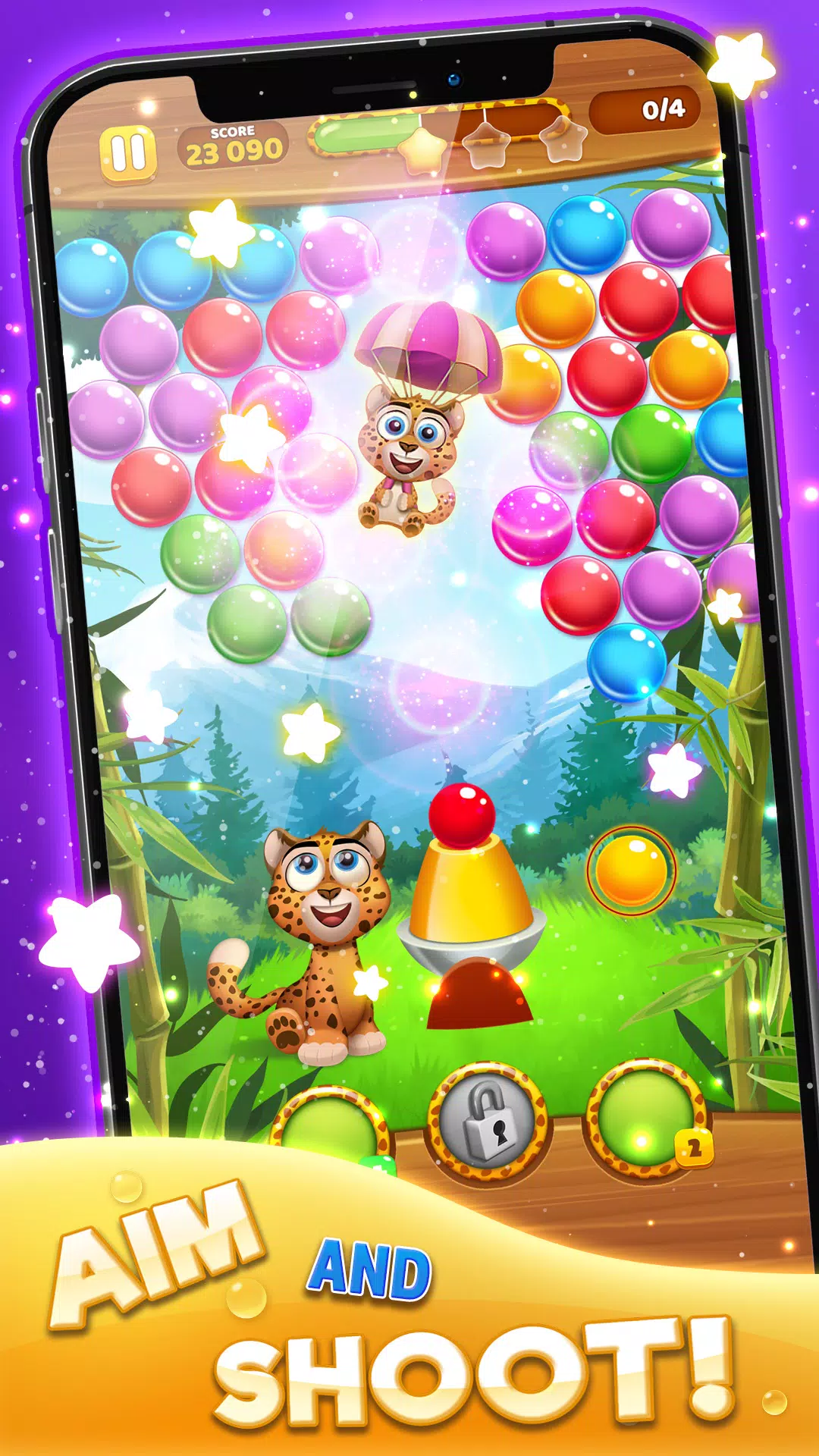 Bubble Pop: Wild Rescue Screenshot 2
