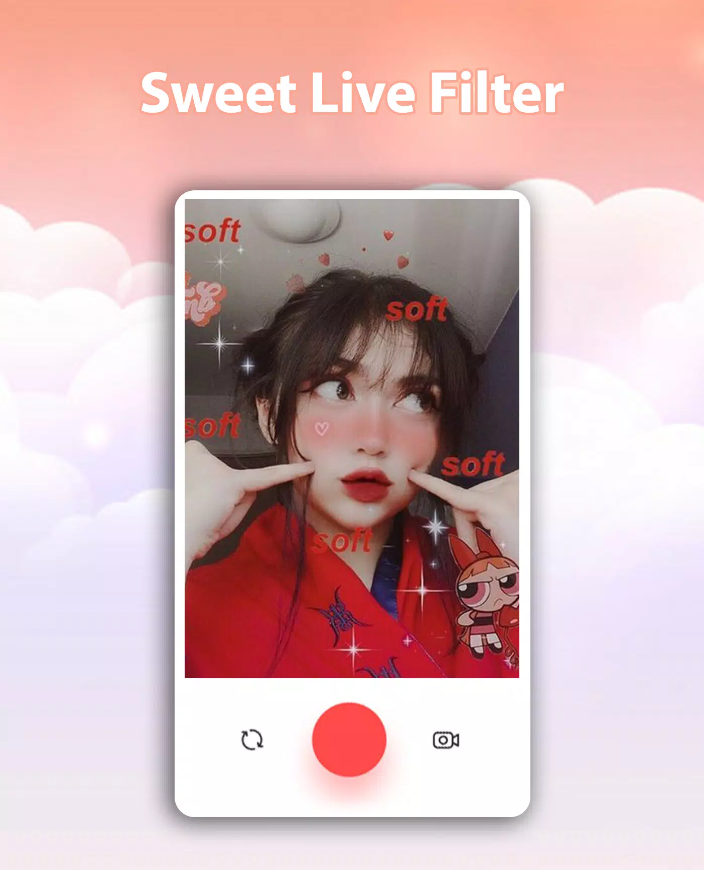 Sweet Live Filter Face Camera應用截圖第1張