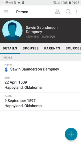 FamilySearch Tree Zrzut ekranu 3