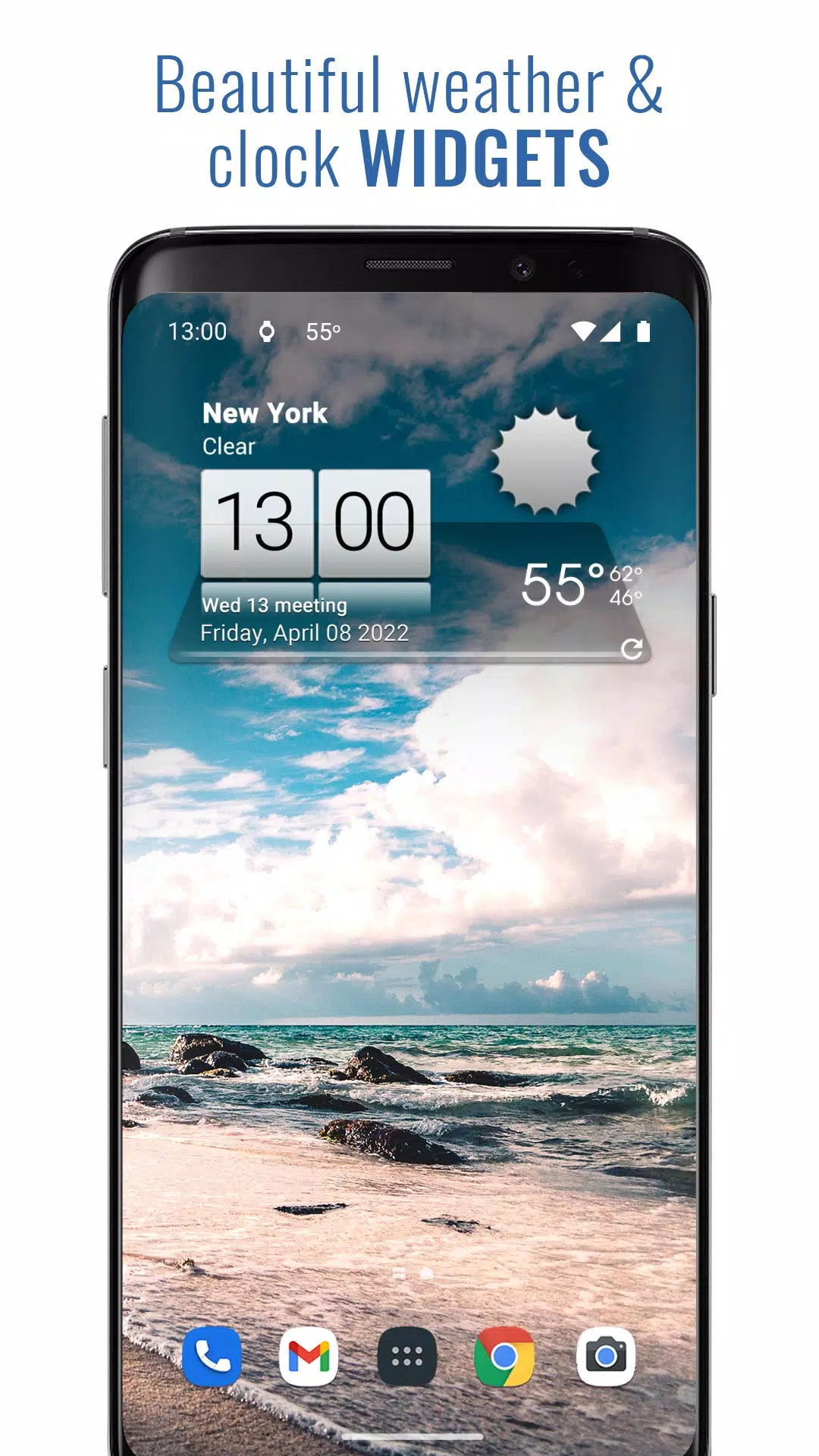 3D Sense Clock & Weather Zrzut ekranu 1