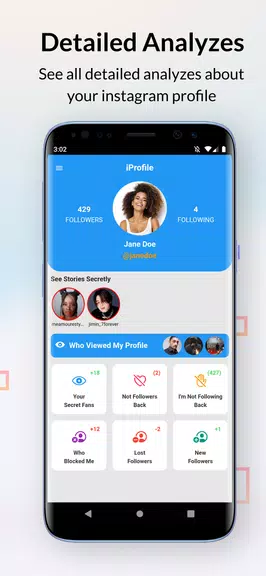 iProfile Who Viewed My Profile ဖန်သားပြင်ဓာတ်ပုံ 3