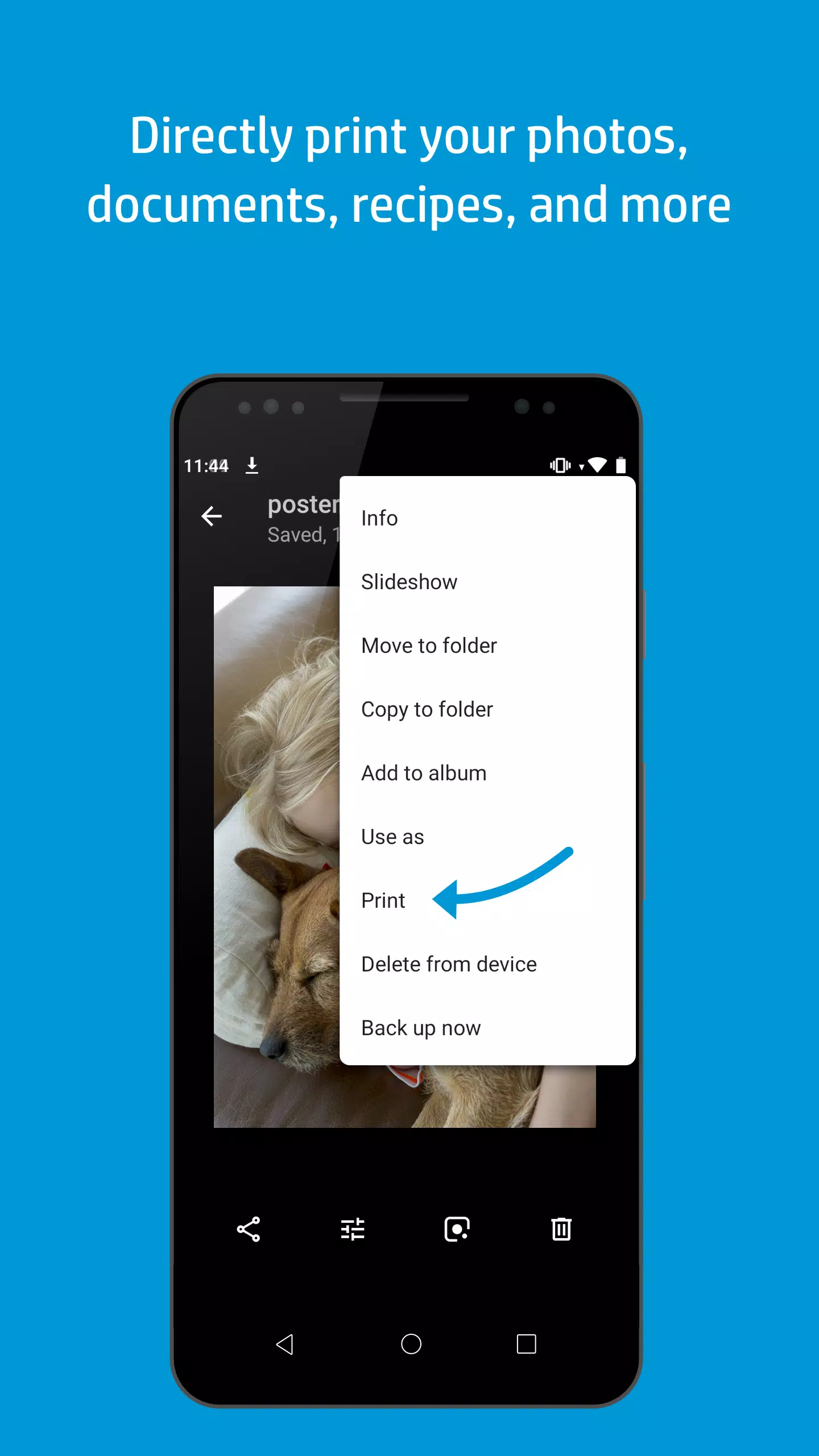 HP Print Service Plugin Schermafbeelding 2