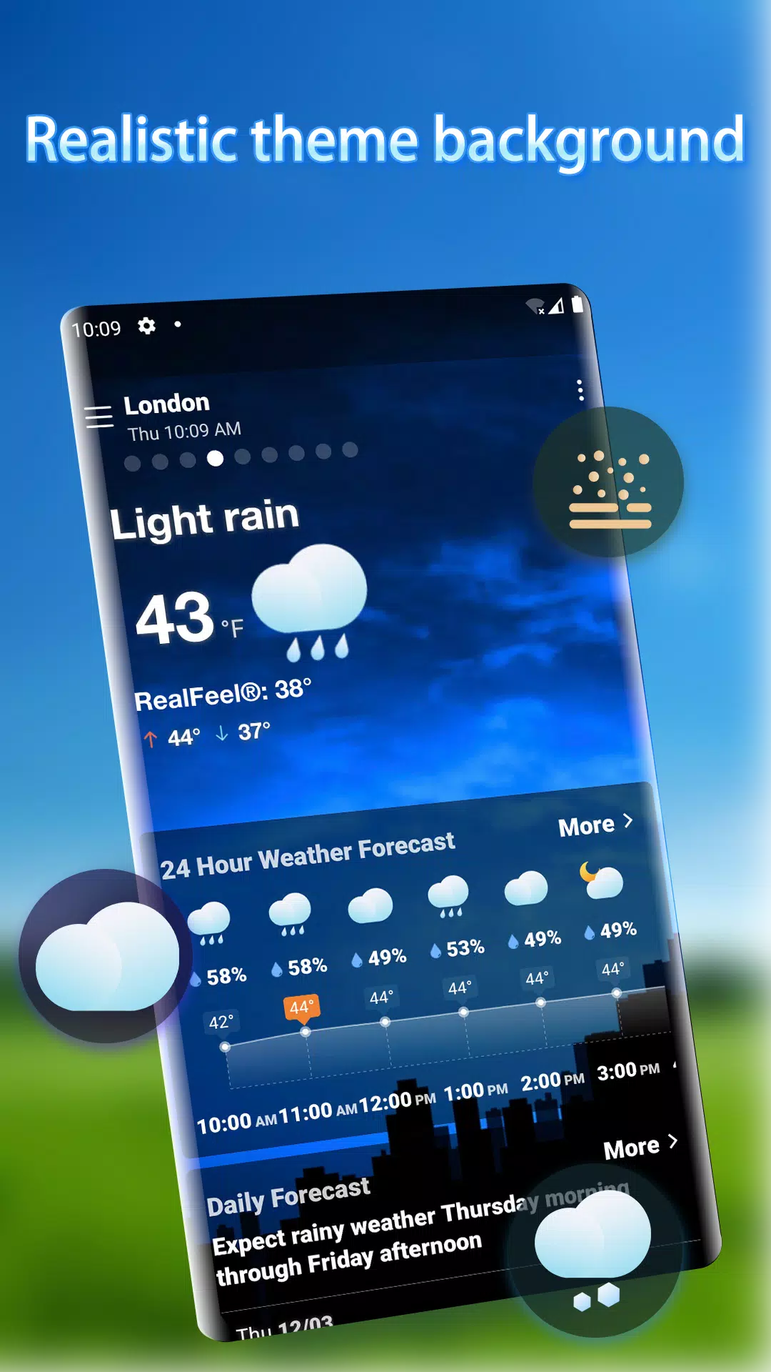 Local Weather Alerts - Widget應用截圖第2張