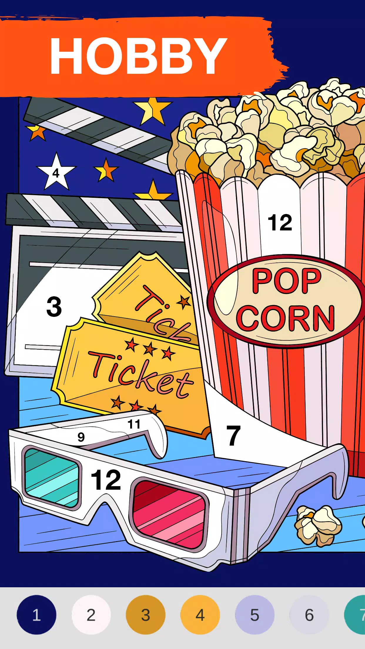 Art Book Paint Color by Number Screenshot 3