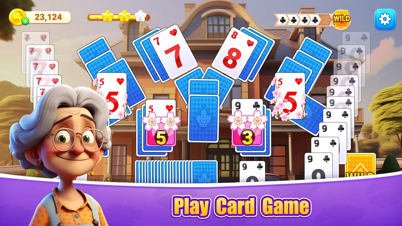 Patience Solitaire TriPeaks Screenshot 2
