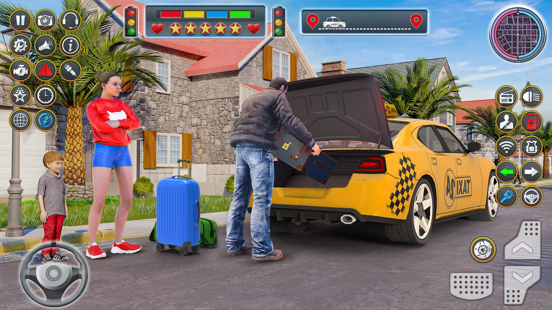 City Taxi Simulator स्क्रीनशॉट 4