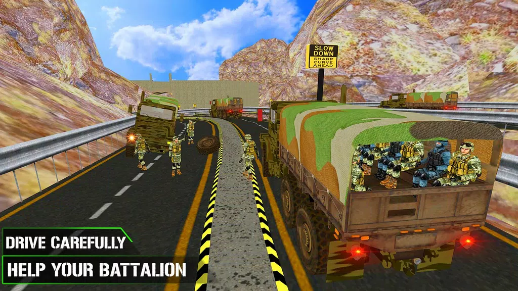 US Army Transporter Truck Game應用截圖第2張