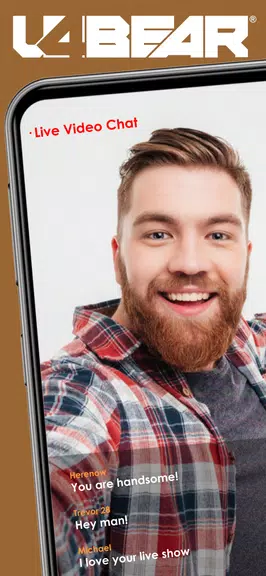 u4Bear: Citas Gay y chat Captura de pantalla 3