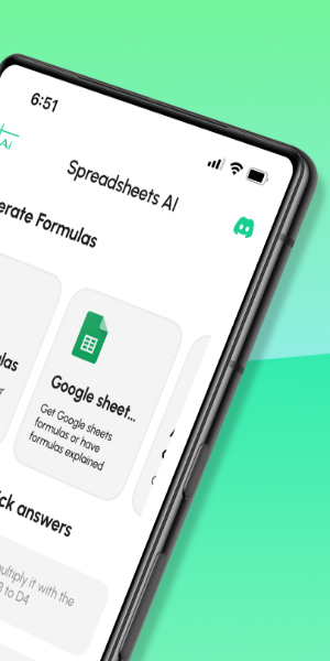 Sheets AI: Formula Generator スクリーンショット 1