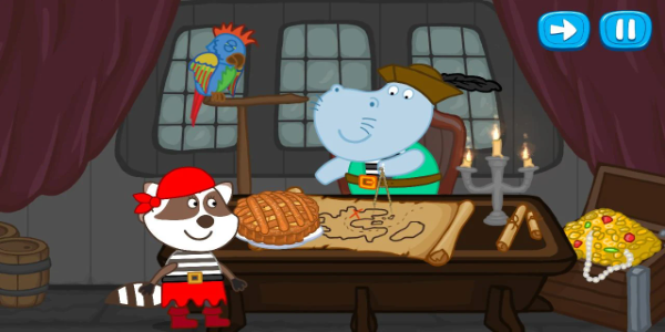 Pirate treasure: Fairy tales Ekran Görüntüsü 1
