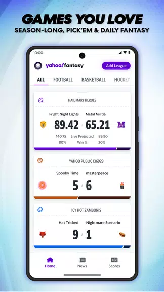 Yahoo Fantasy: Football & more應用截圖第1張