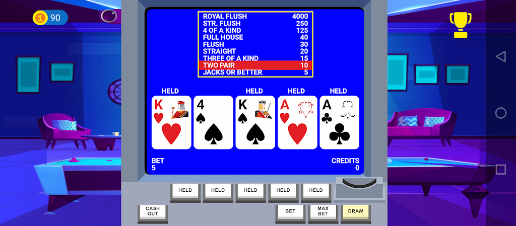 Video Poker Big Bet應用截圖第1張