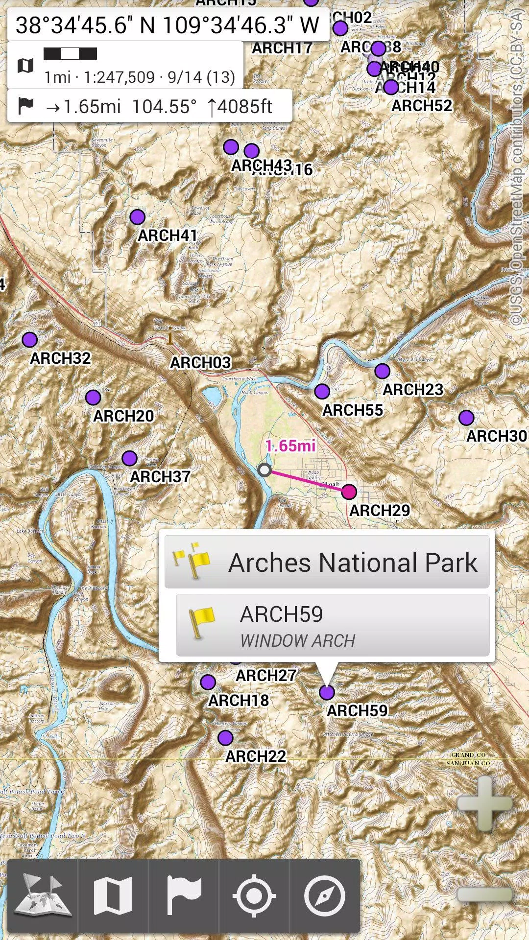 Schermata All-In-One Offline Maps 1